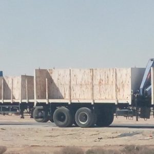 FLATBED - TRAILER - SCAFFOLDING
